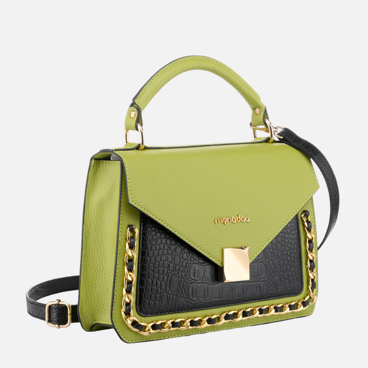 Green Barada Structured Bag
