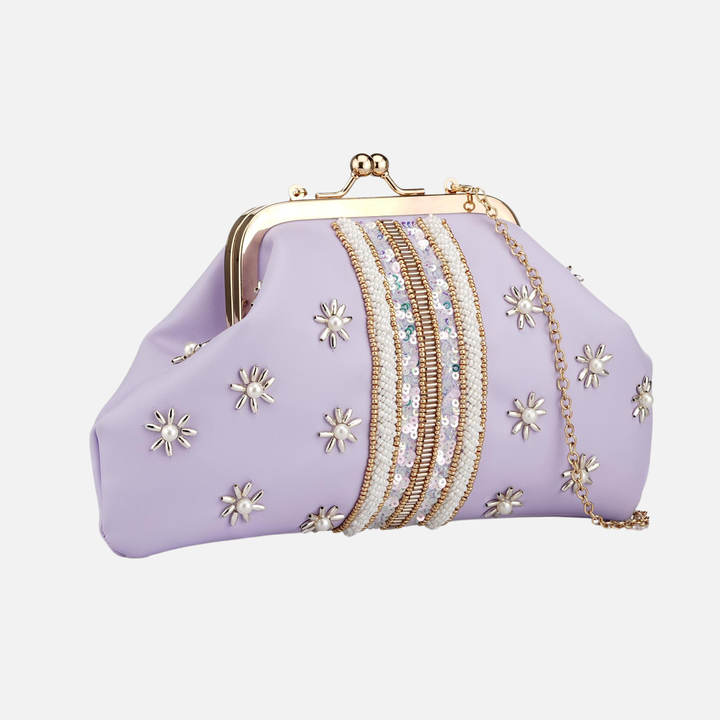 Lavender Lucie Evening Bag
