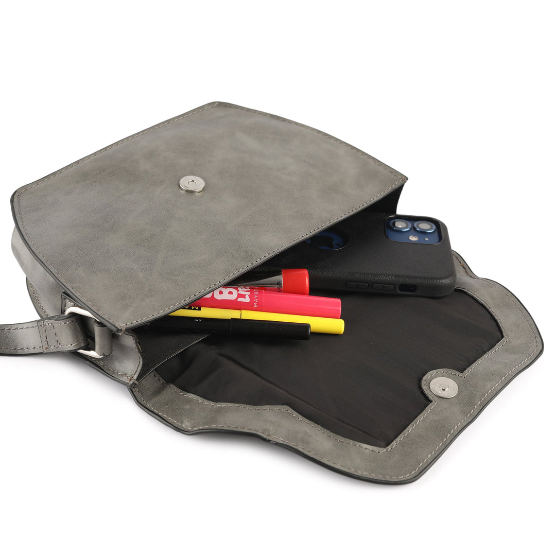 Grey Fletcher Sling Bag