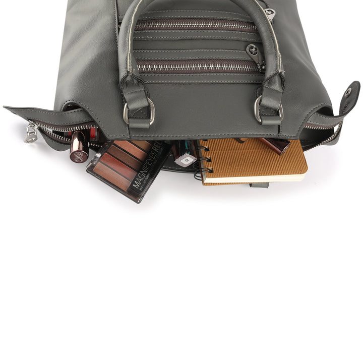 Grey Koa Hand Bag