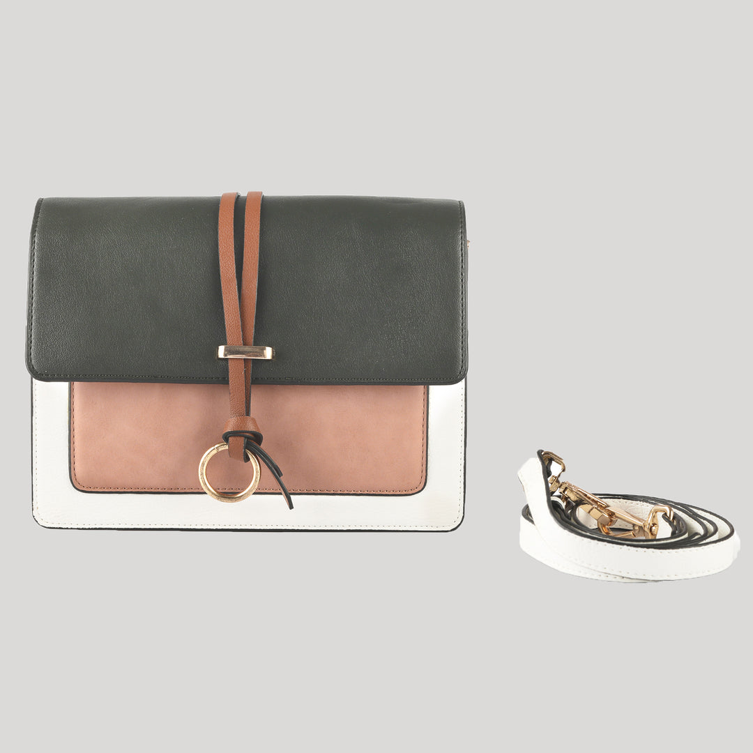 White Kylie Sling Bag