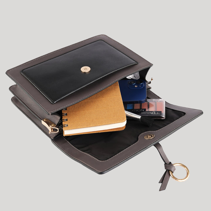 Grey Kylie Sling Bag