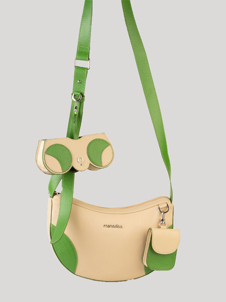 Green Amy Crossbody Bag