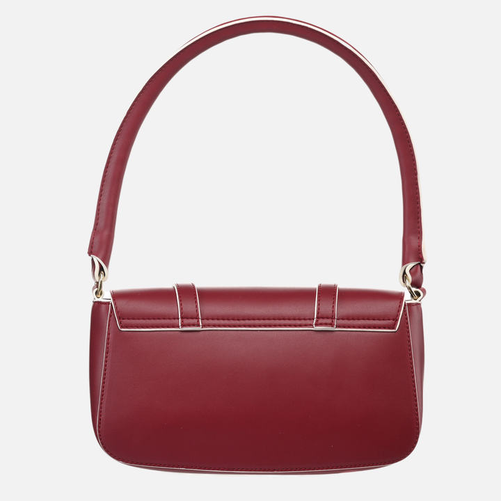 MAROON FAITH SHOULDER BAG