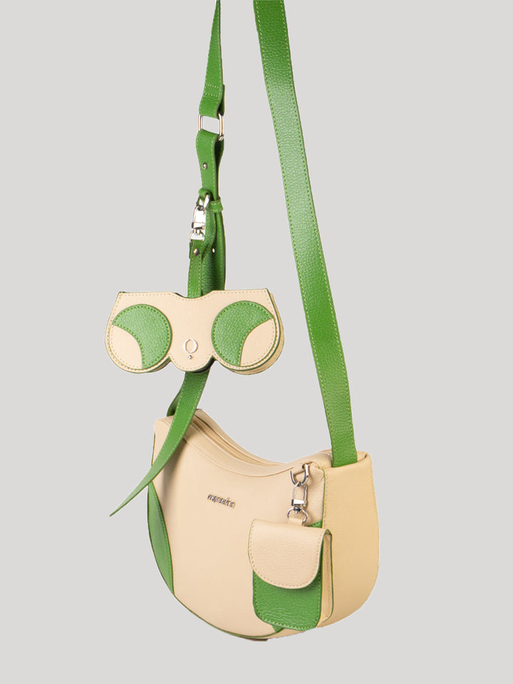 Green Amy Crossbody Bag