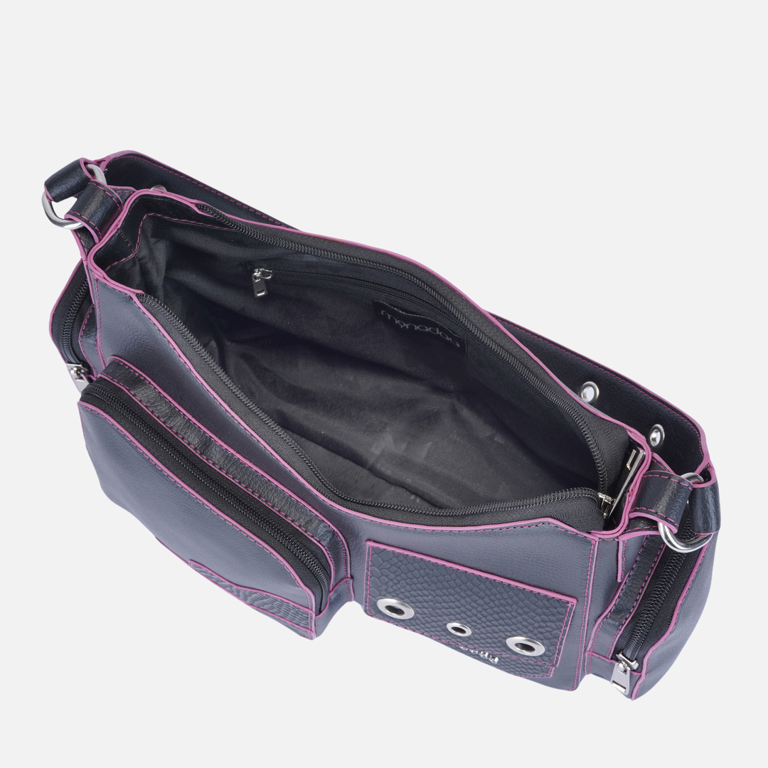 BLACK QUINN SHOULDER BAG