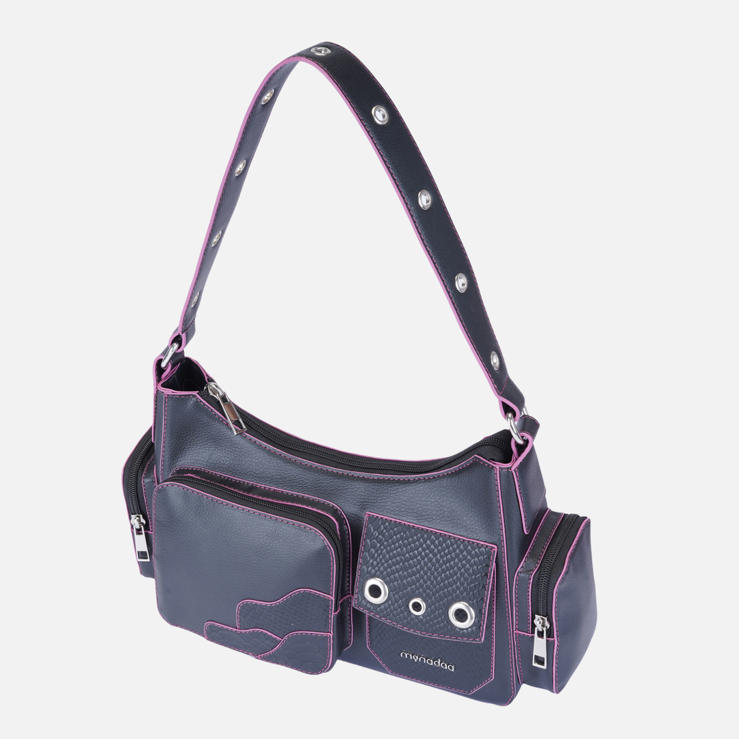 BLACK QUINN SHOULDER BAG