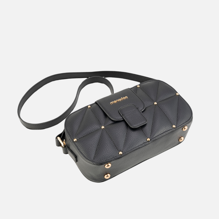 Black Suzette Crossbody Bag