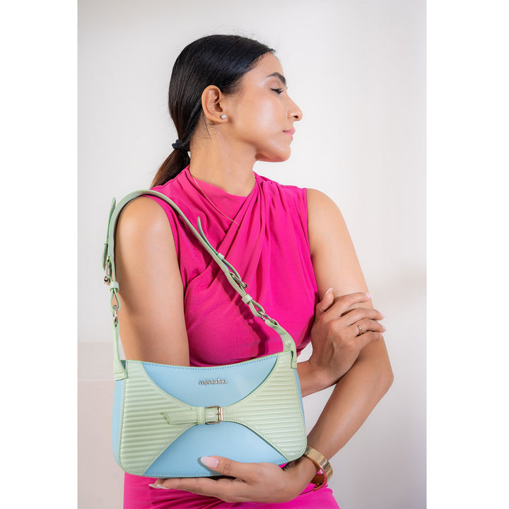 BLUE ALOUETTE HANDBAG