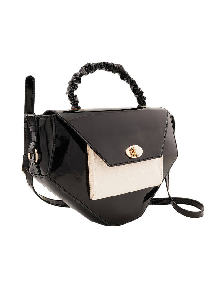 Black Zoe Structured Bag