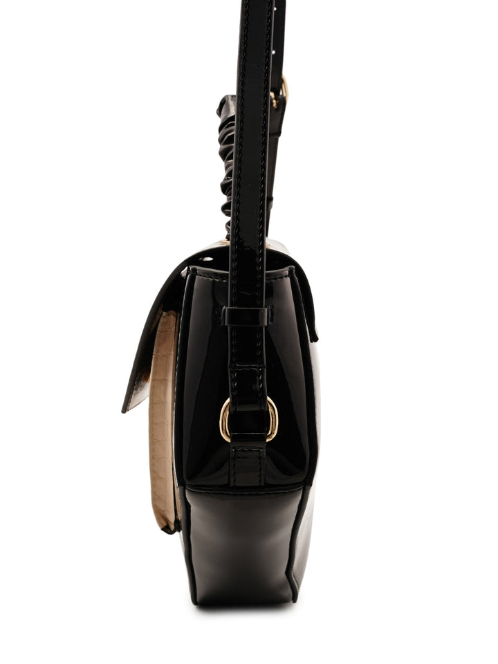 Black Zoe Structured Bag