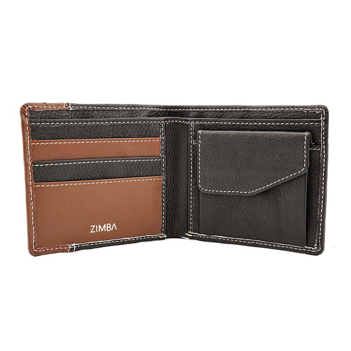 Alain Bifold Wallet Choco Black