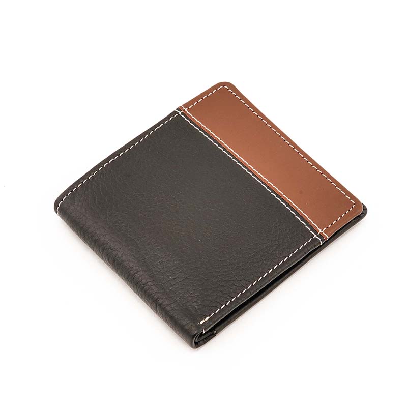 Alain Bifold Wallet Choco Black