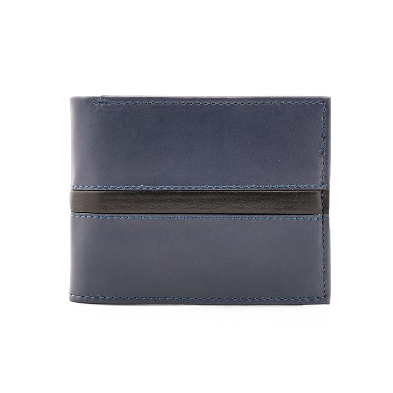 Alain Bifold Wallet Storm Blue