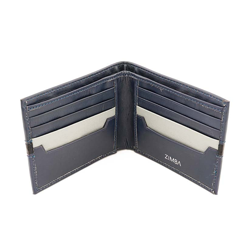 Alain Bifold Wallet Storm Blue