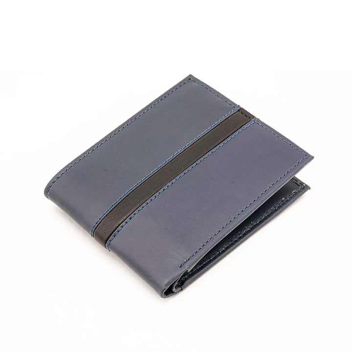 Alain Bifold Wallet Storm Blue