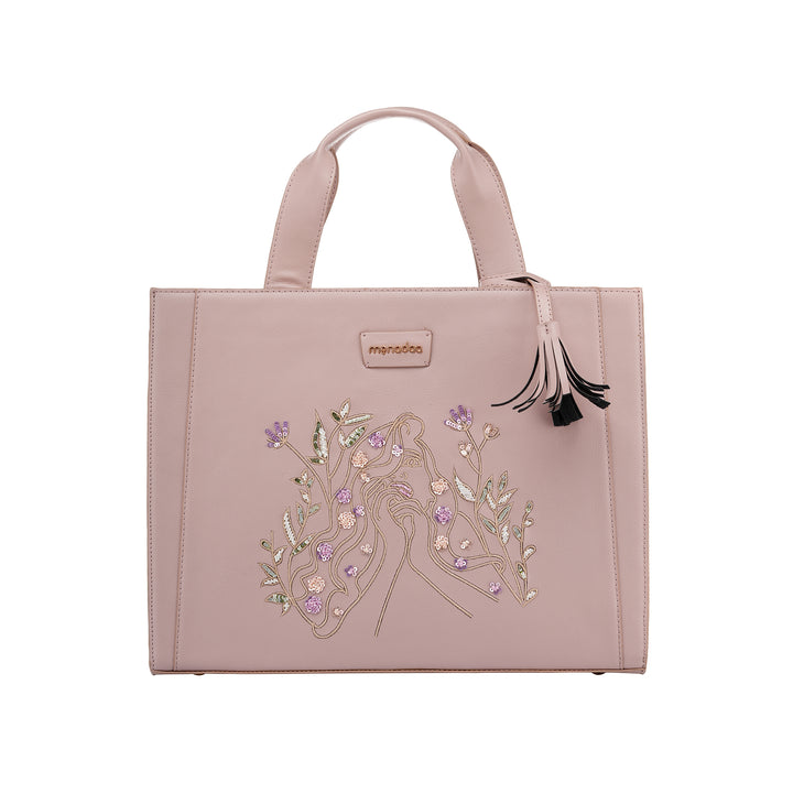 Desiree Abstract Tote Bag