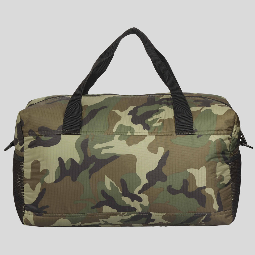 Black Camo Rider Duffle Bag