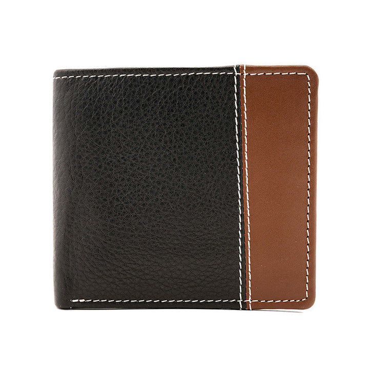 Alain Bifold Wallet Choco Black