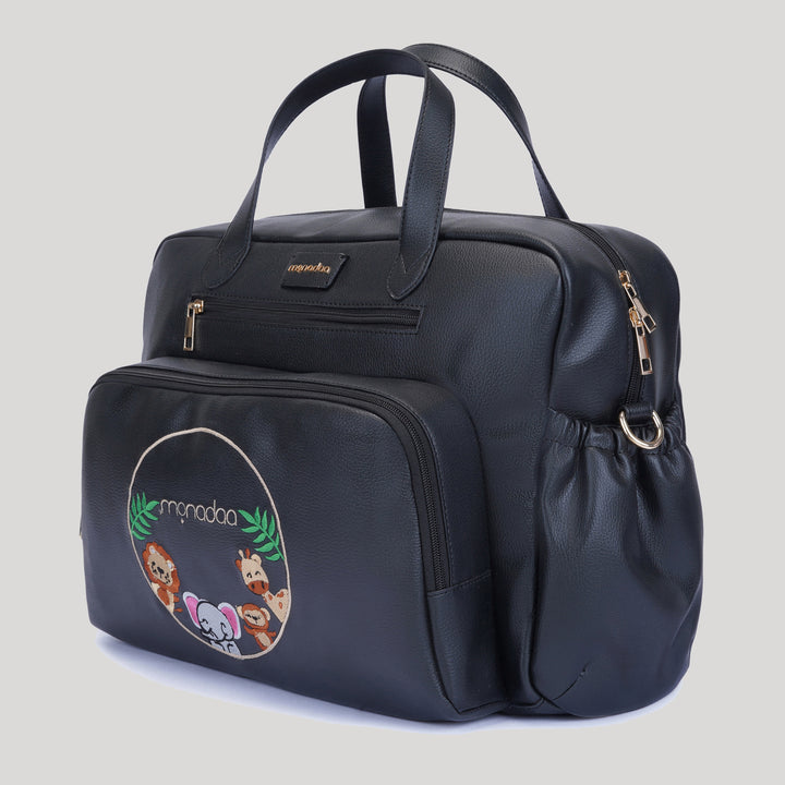 ALL BLACK MUNCHKIN DUFFLE BAG