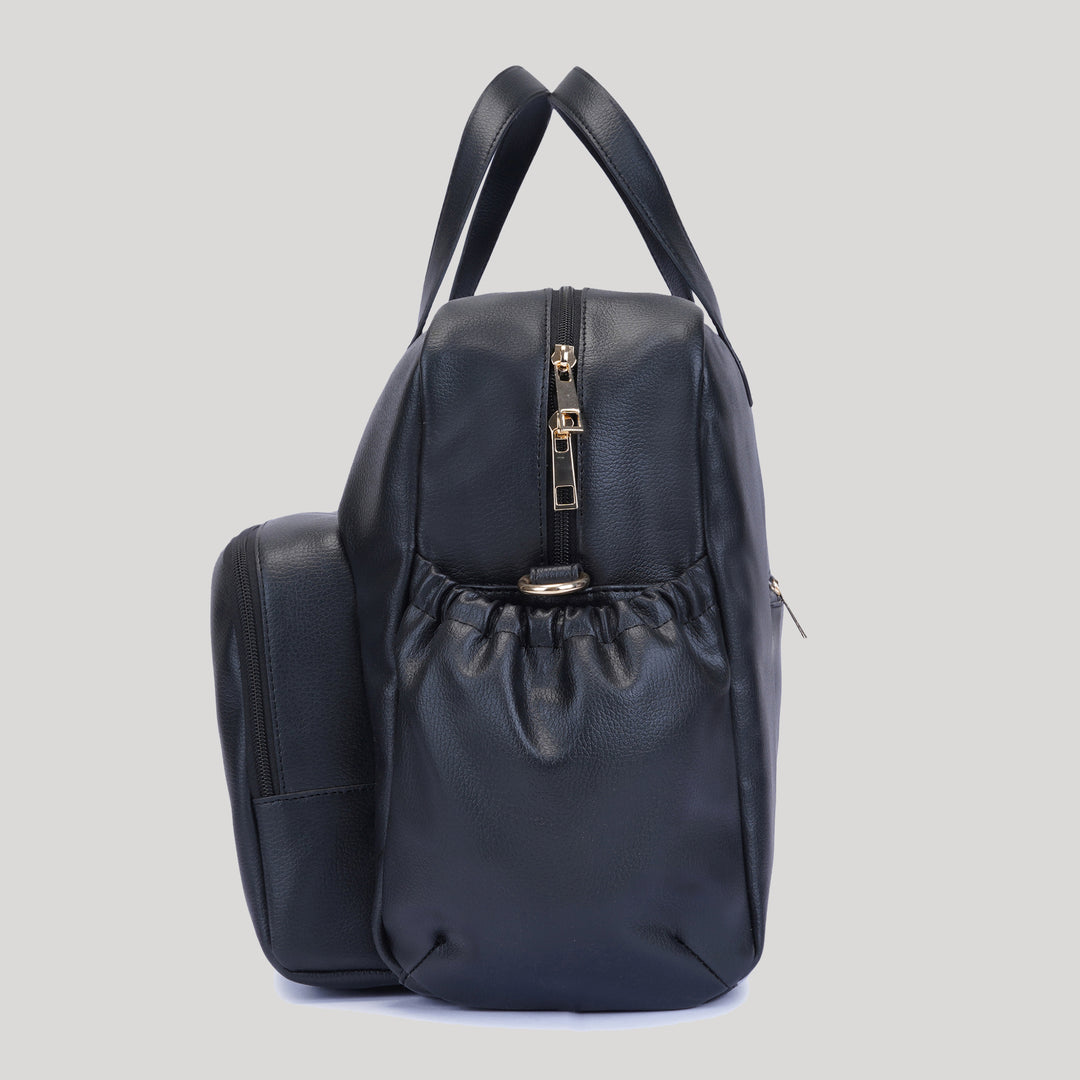 ALL BLACK MUNCHKIN DUFFLE BAG