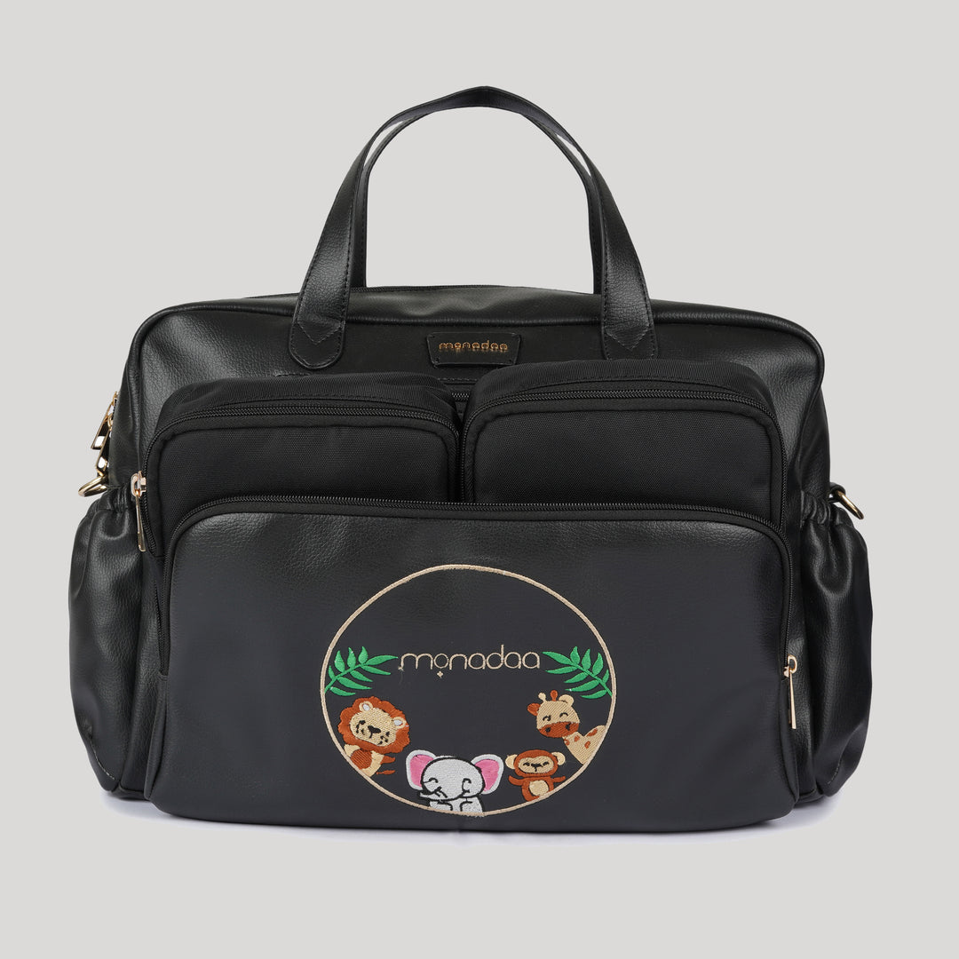 ALL BLACK MUNCHKIN DUFFLE BAG