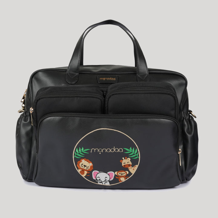 ALL BLACK MUNCHKIN DUFFLE BAG