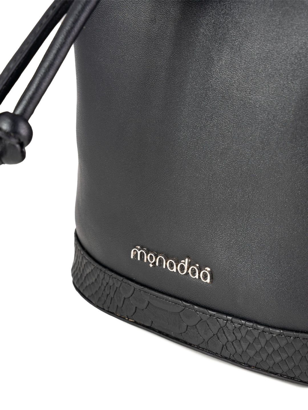 Black Remi Drawstring Bag